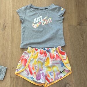 Nike sports toddler set